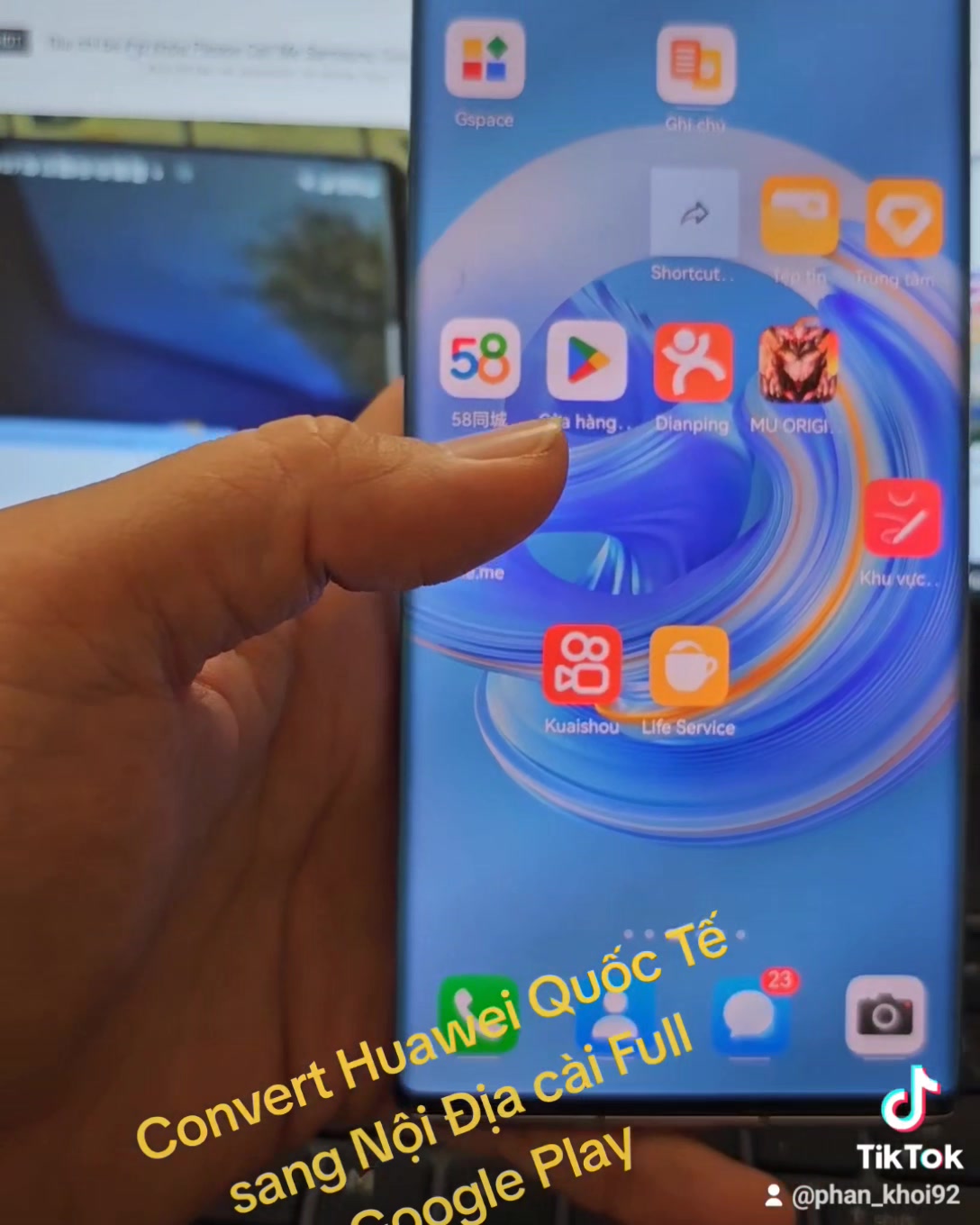 Dịch vụ chuyển Huawei Mate 30 Pro từ quốc tế thành nội địa để cài ...