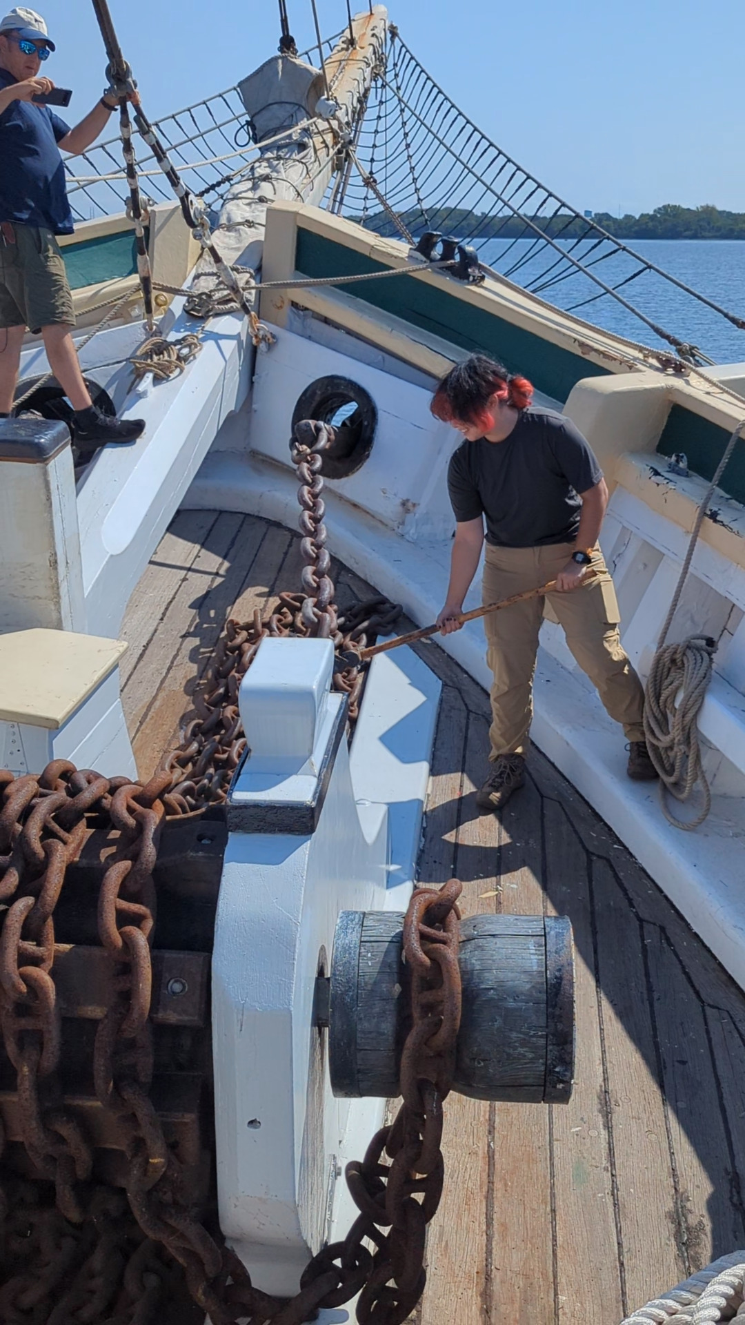 Downrigging = preservation. As we celebrate Gazela’s 125th anniversary ...
