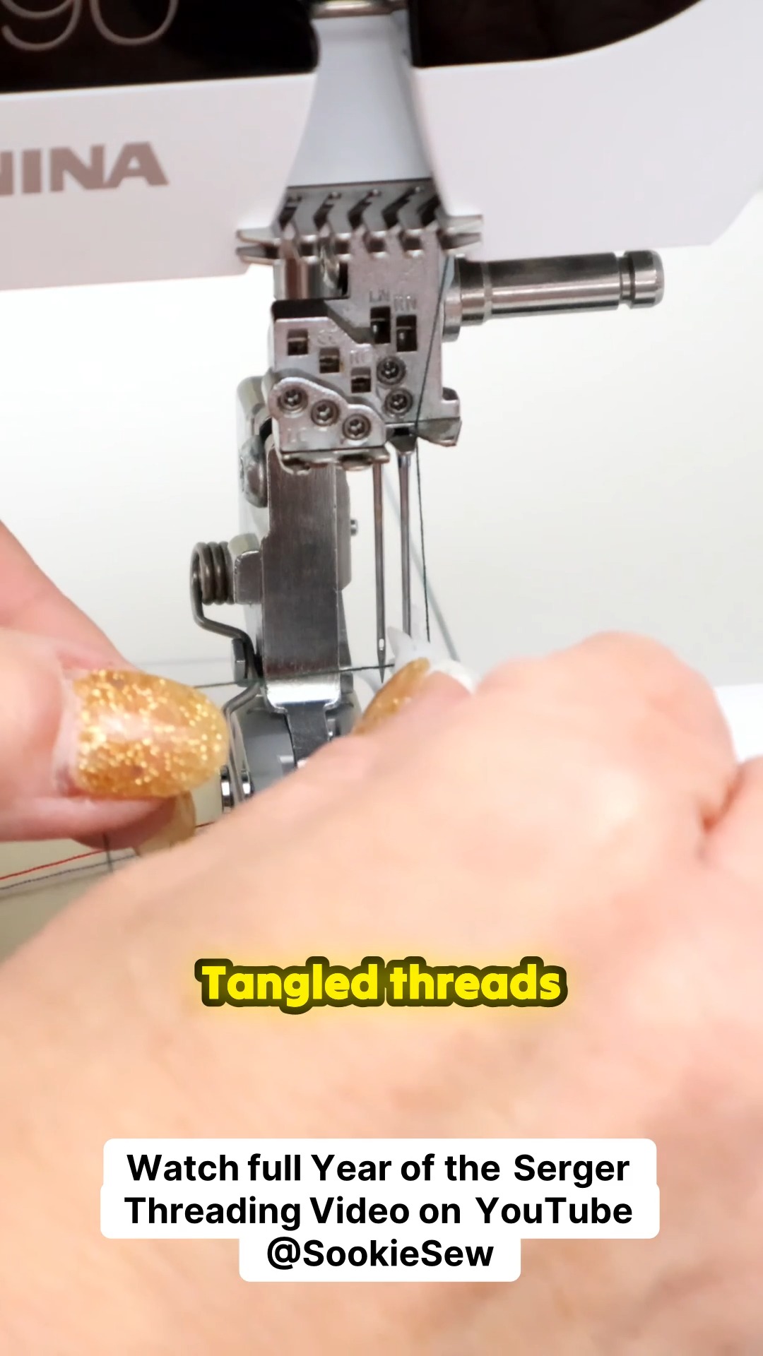 Struggling with serger threading? Let’s fix that for good! 🙌 This full ...