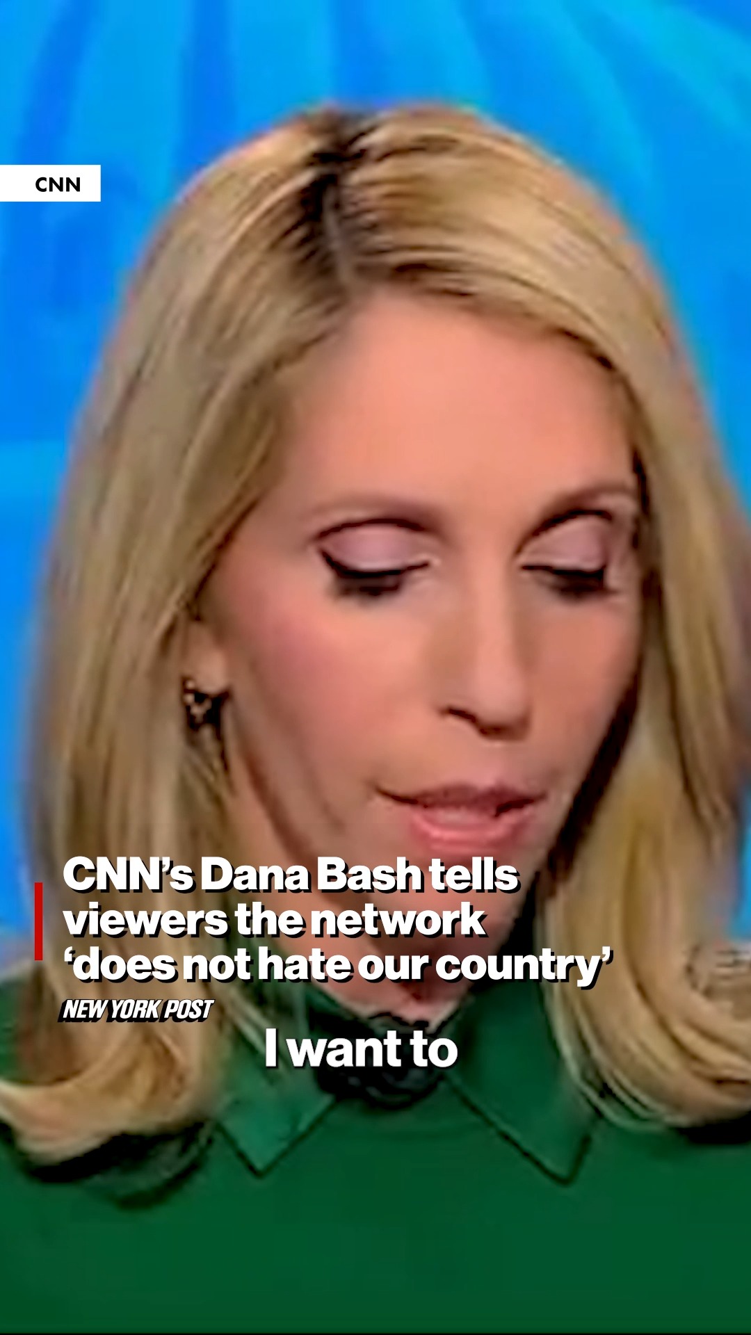 CNN anchor Dana Bash interrupted live coverage of President Trump’s ...