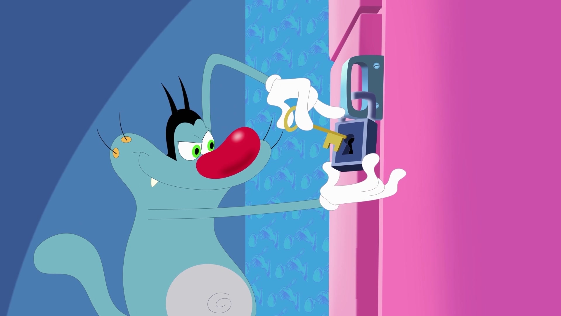 🪳 It's over for the cockroaches with the fridge #Oggy #Oggy_and_the ...