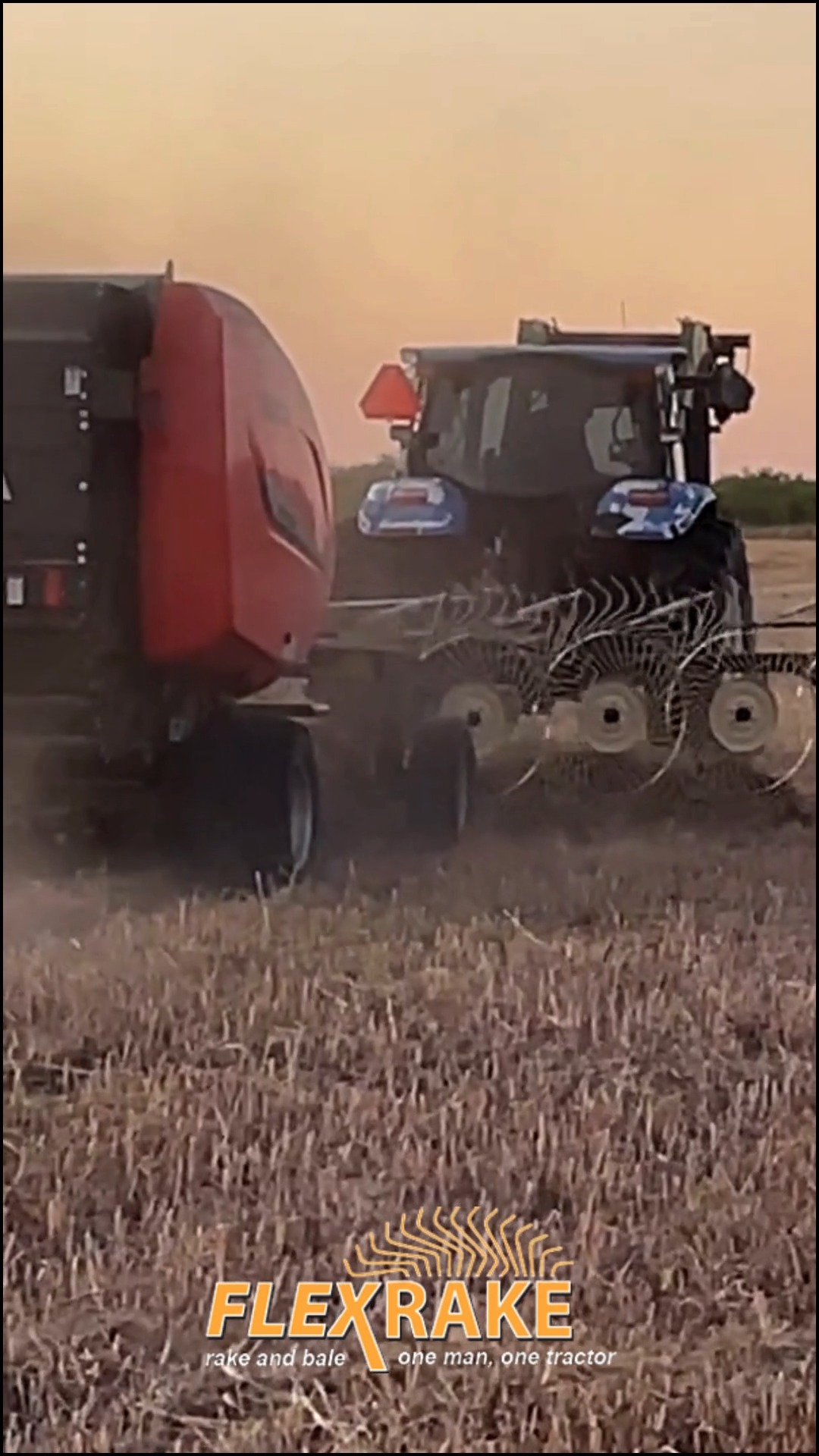 FlexRake is engineered to be TOUGH. It isn't just for hay. It can clear ...