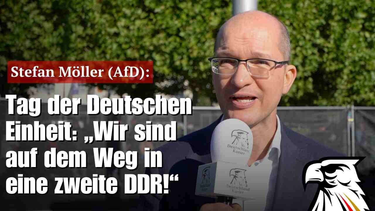 Tag der Deutschen Einheit: „Wir sind auf dem Weg in eine zweite DDR ...