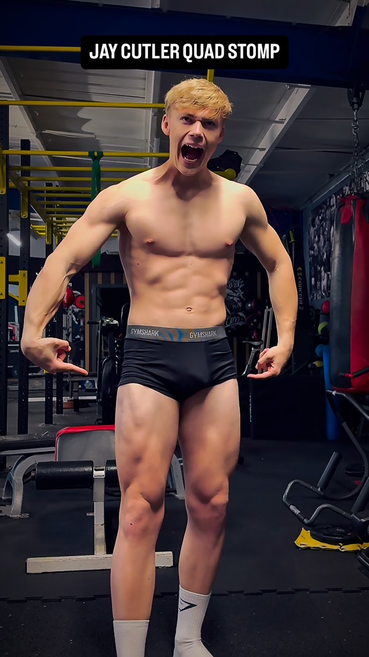Gonna keep training legs until I can do a Quad Stomp like @jaycutler ...