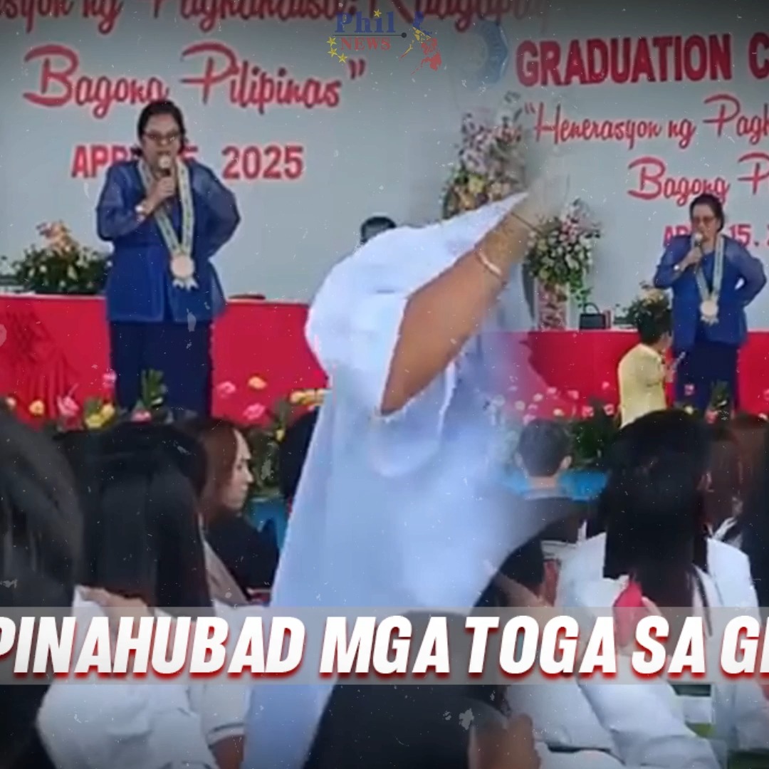 School Principal sa Antique PINAHUBAD Mga Toga ng Mga Estudyante sa ...