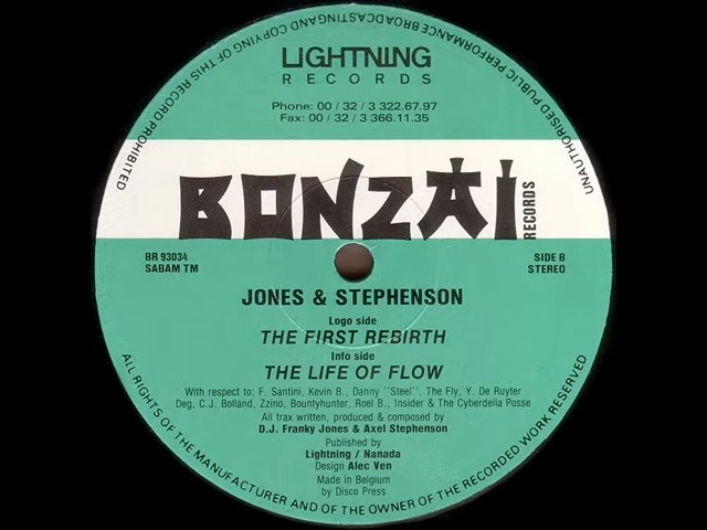 Jones & Stephenson. The First Rebirth 1993-1994 Hard Trance