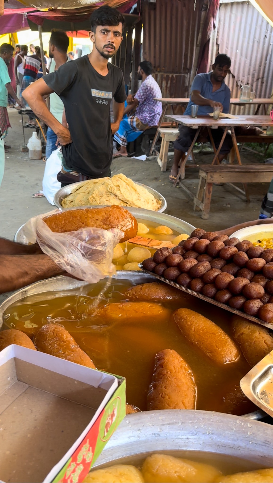 Big Size Balish Mishti Sweet in Bangladesh #reels #trending #streetfood ...