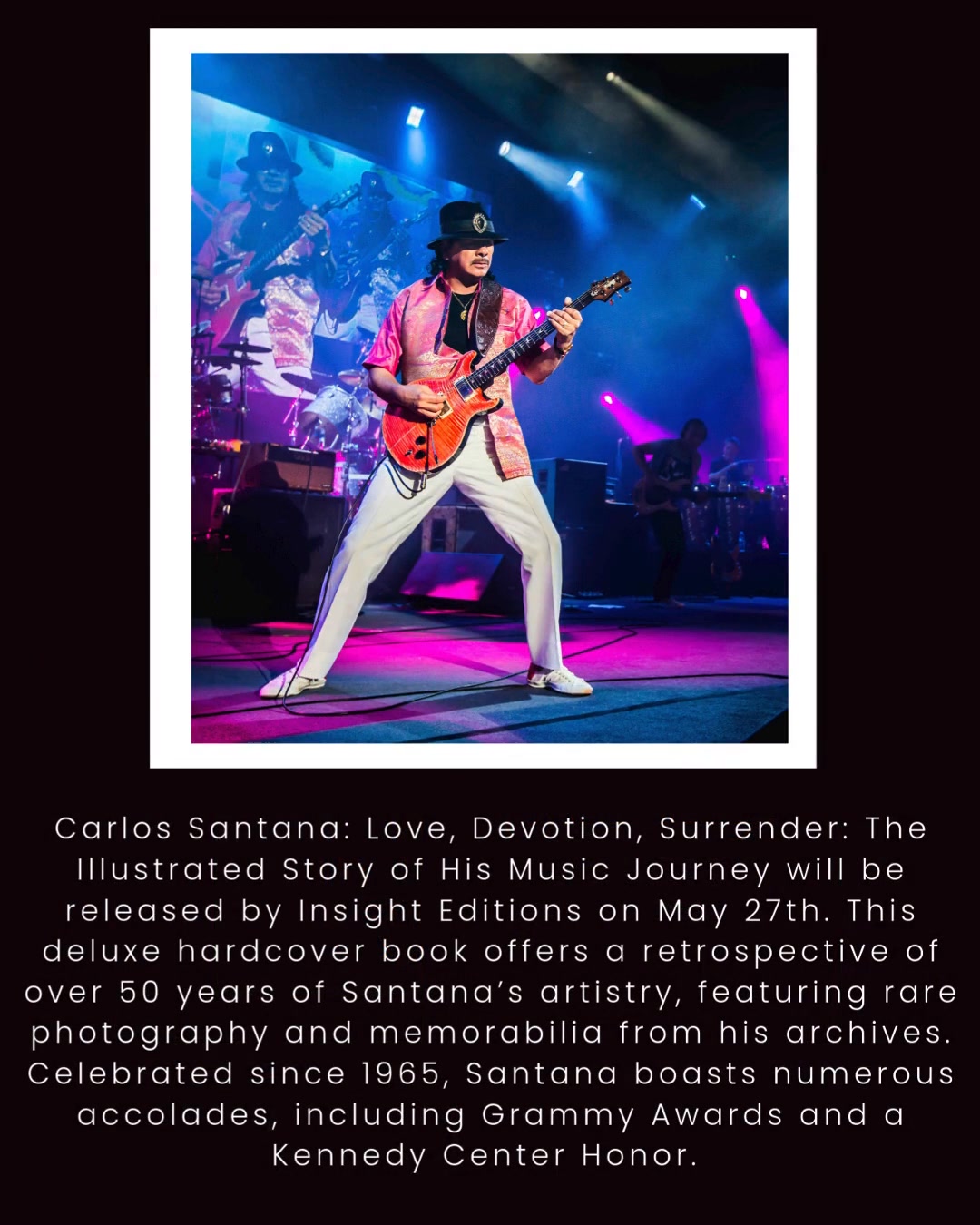 Discover the incredible journey of Carlos Santana in Love
