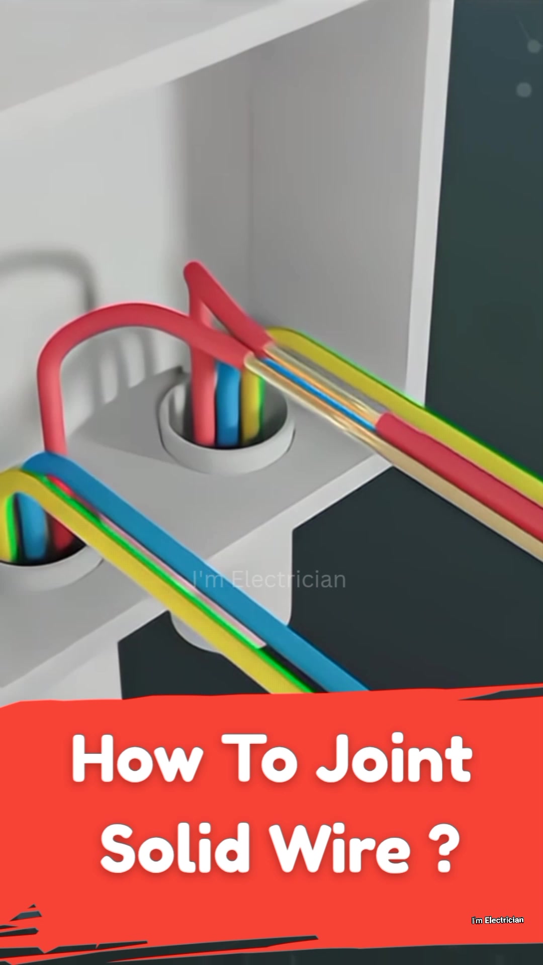 How to joint Solid Wire? #Electric #electrical #electrician #work #wire ...