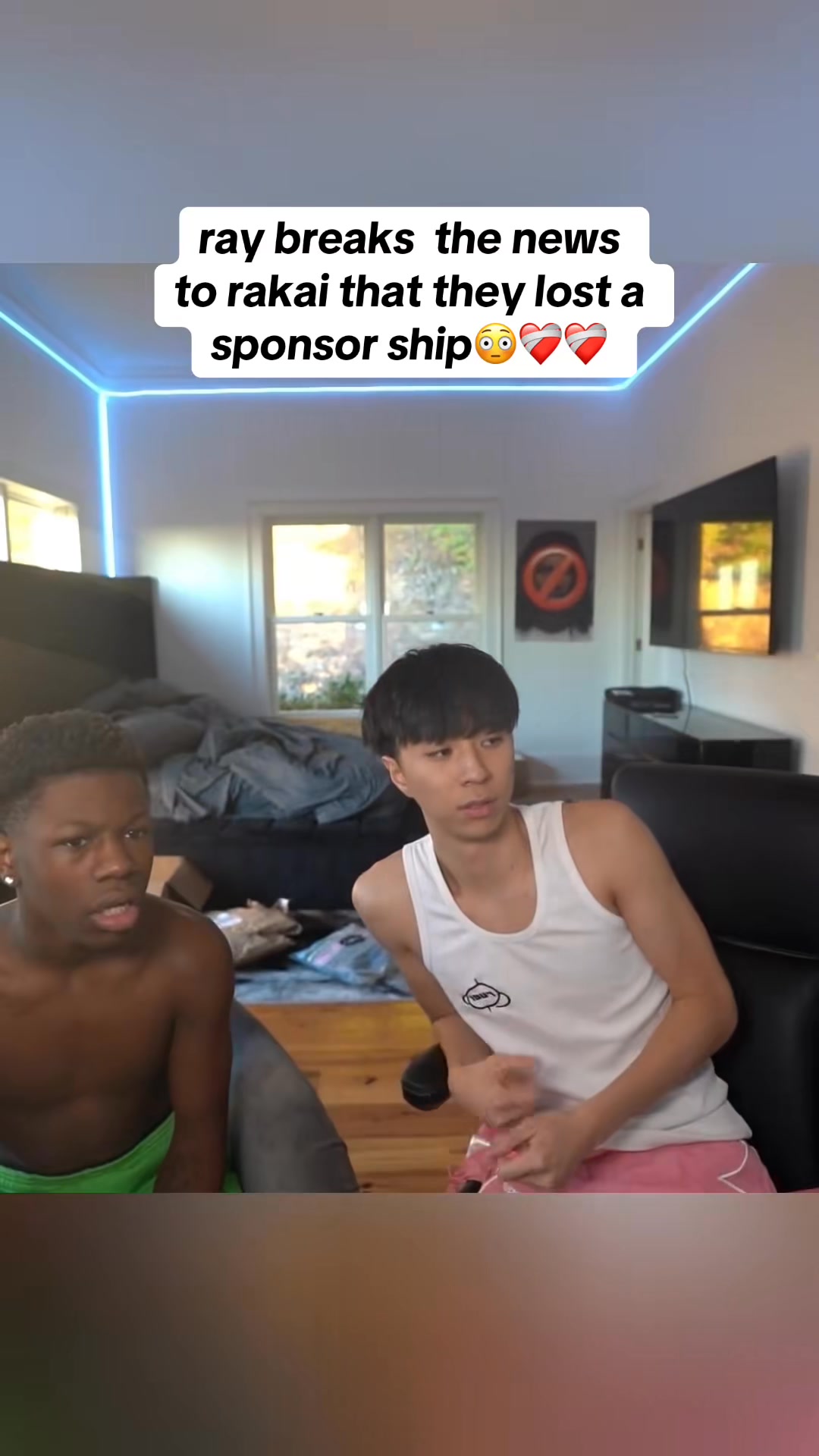 Ray breaks the news to Rakai 😭 ️‍🩹 #rakai #fblifestyle | Ray Asian Boy ...