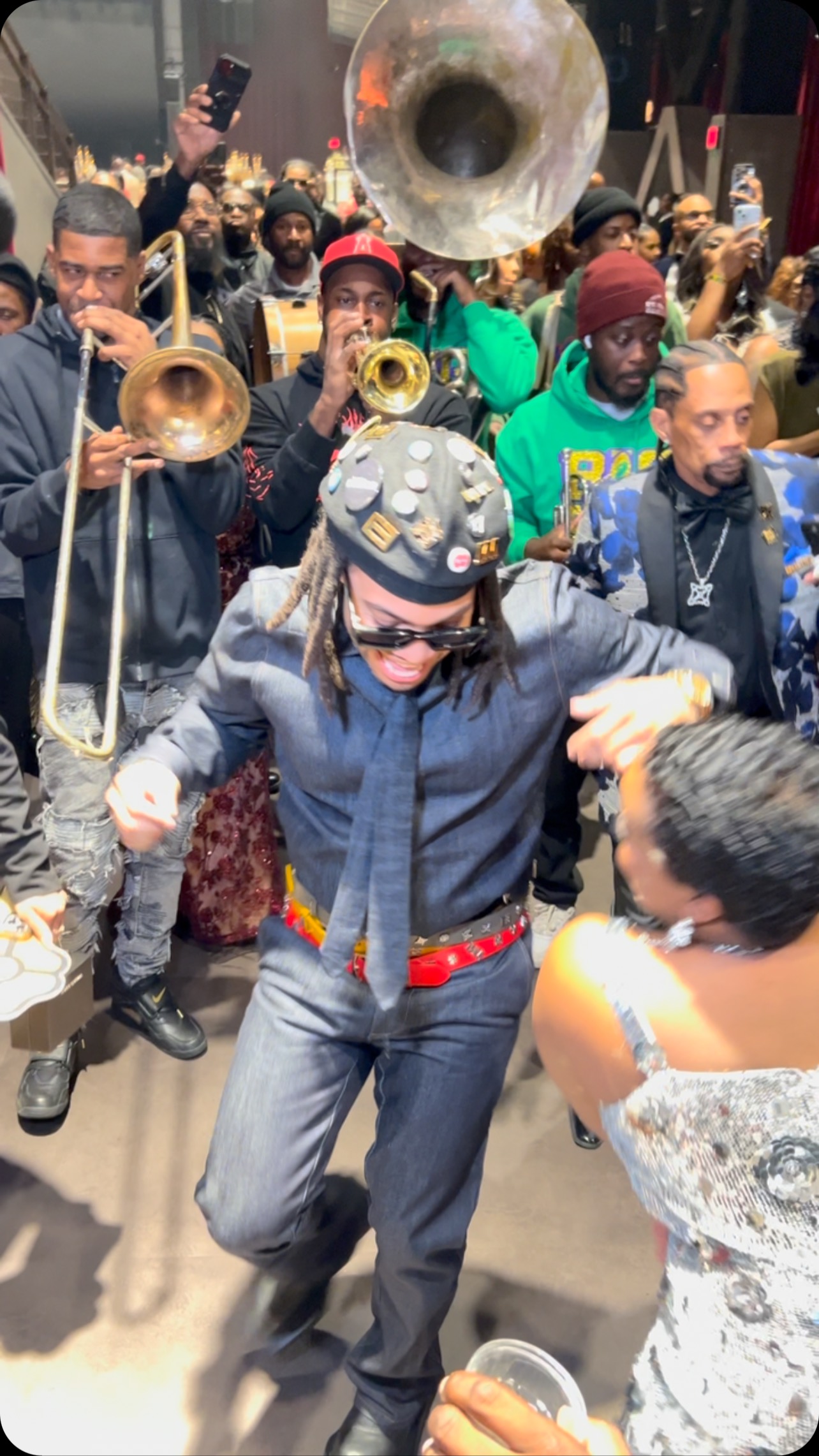 The energy, the culture, and the history were all in the room, and ...