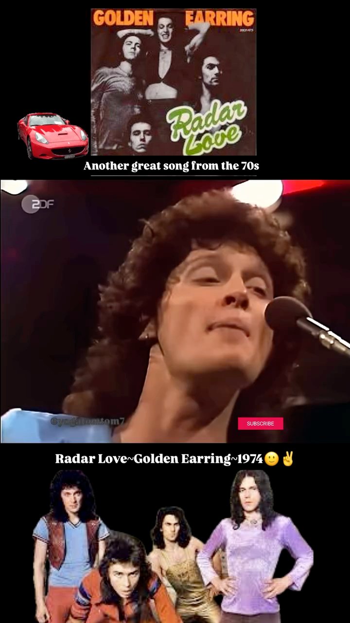 Radar Love~Golden Earring~1974🙂✌️ | Tommy Franklin