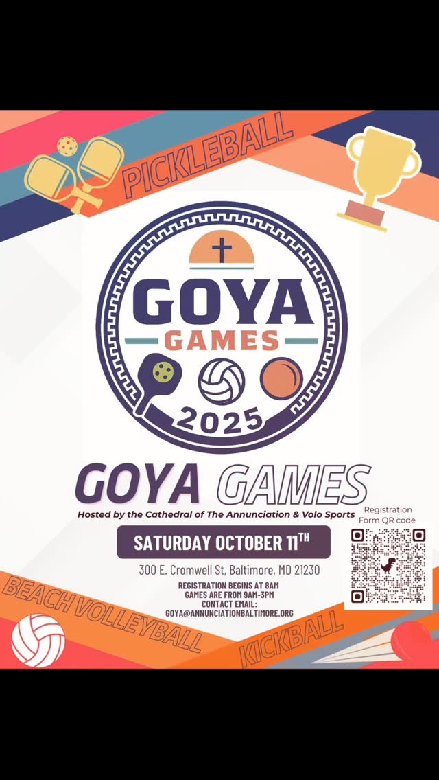 GOYA GAMES OCTOBER 11th REGISTRATION LINK IN BIO AND QR CODE ABOVE TELL ...