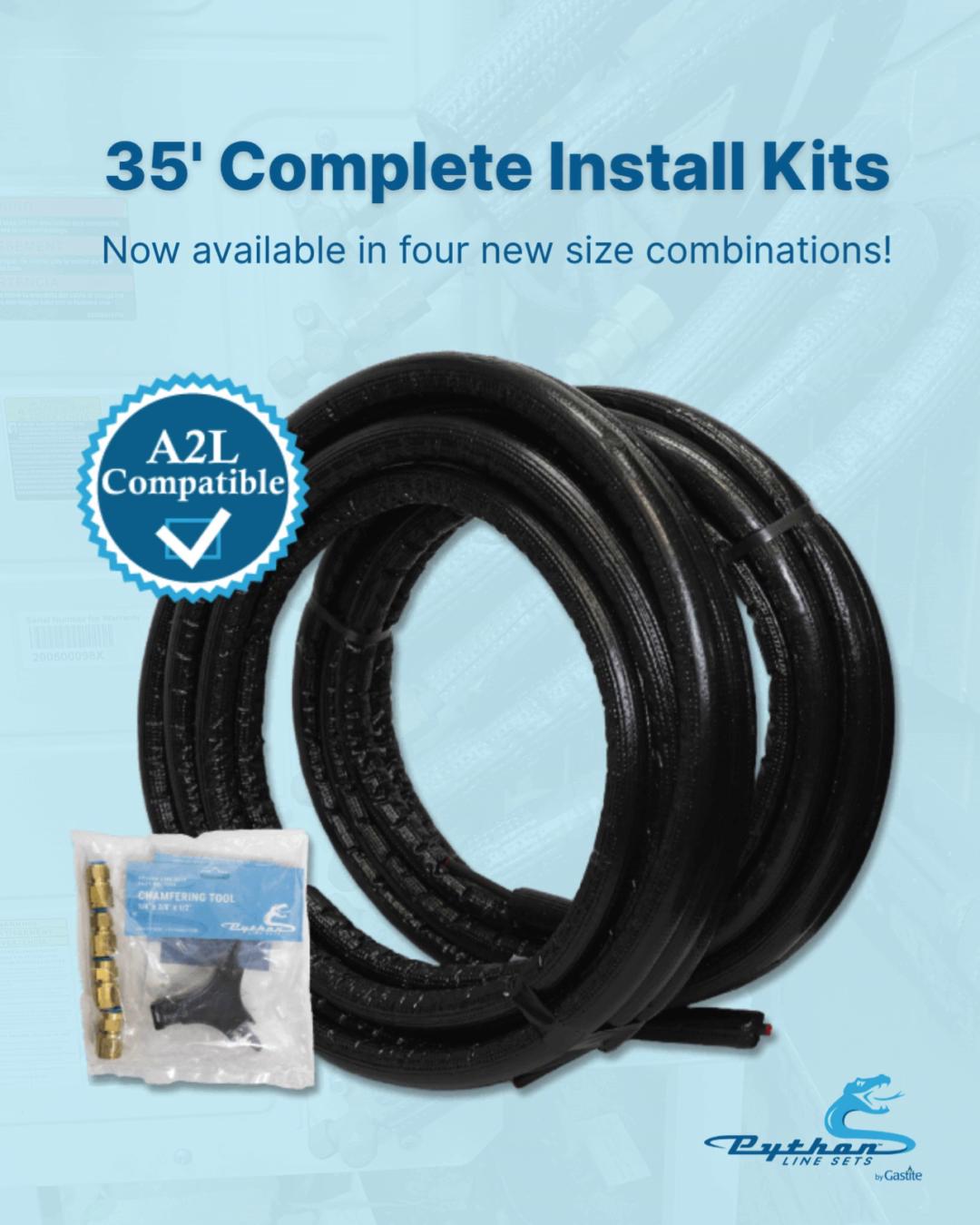 Python Mini-Split Line Sets just got even more flexible. Our 35 ...