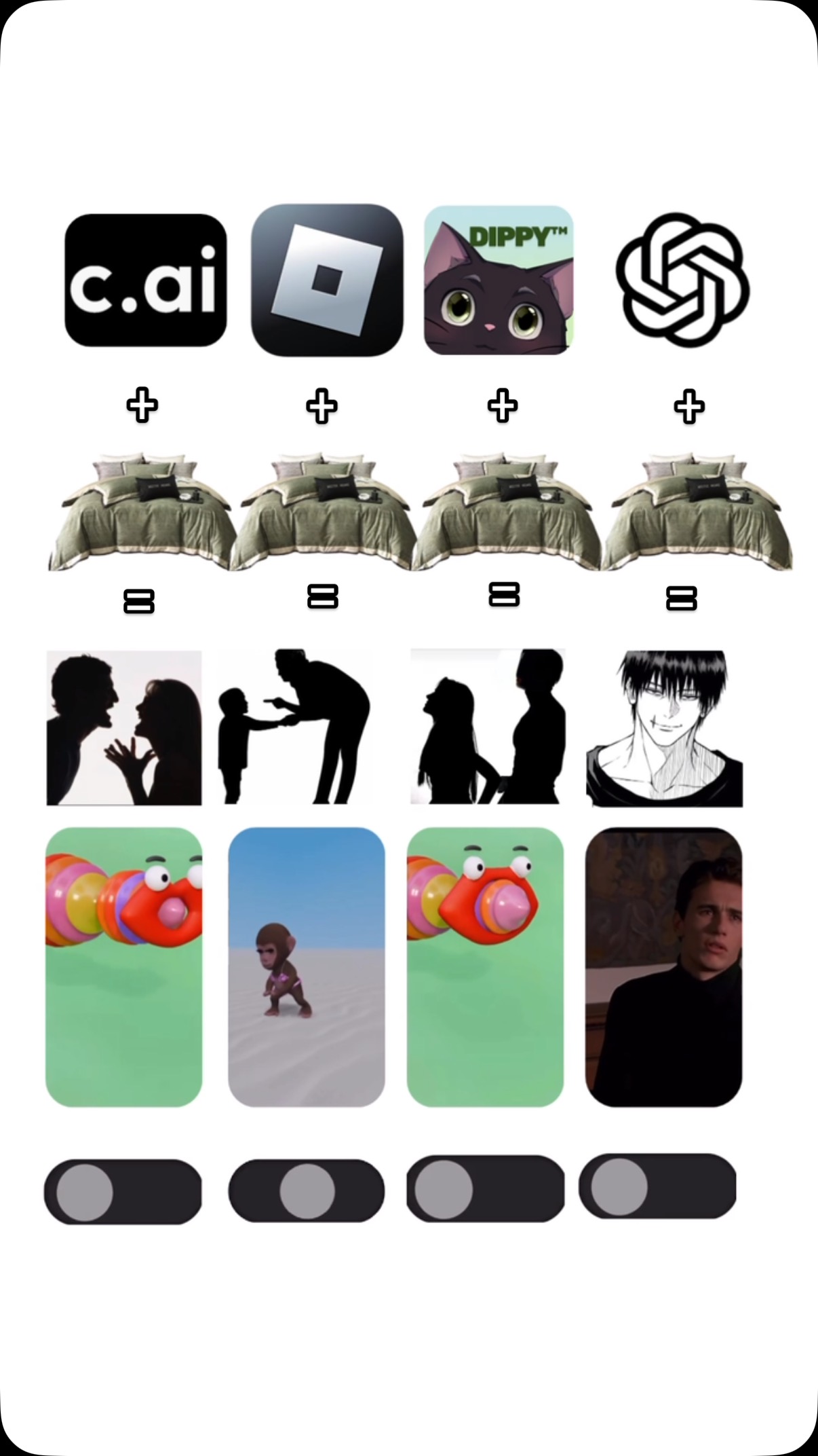 me and bestie with Dippy AI characters on weekends 🗣️ check it out 🥰 ...