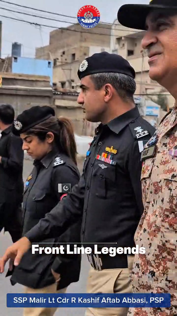 SSP Malir, Lt Cdr Kashif Aftab... - Karachi Police - KPO | Facebook