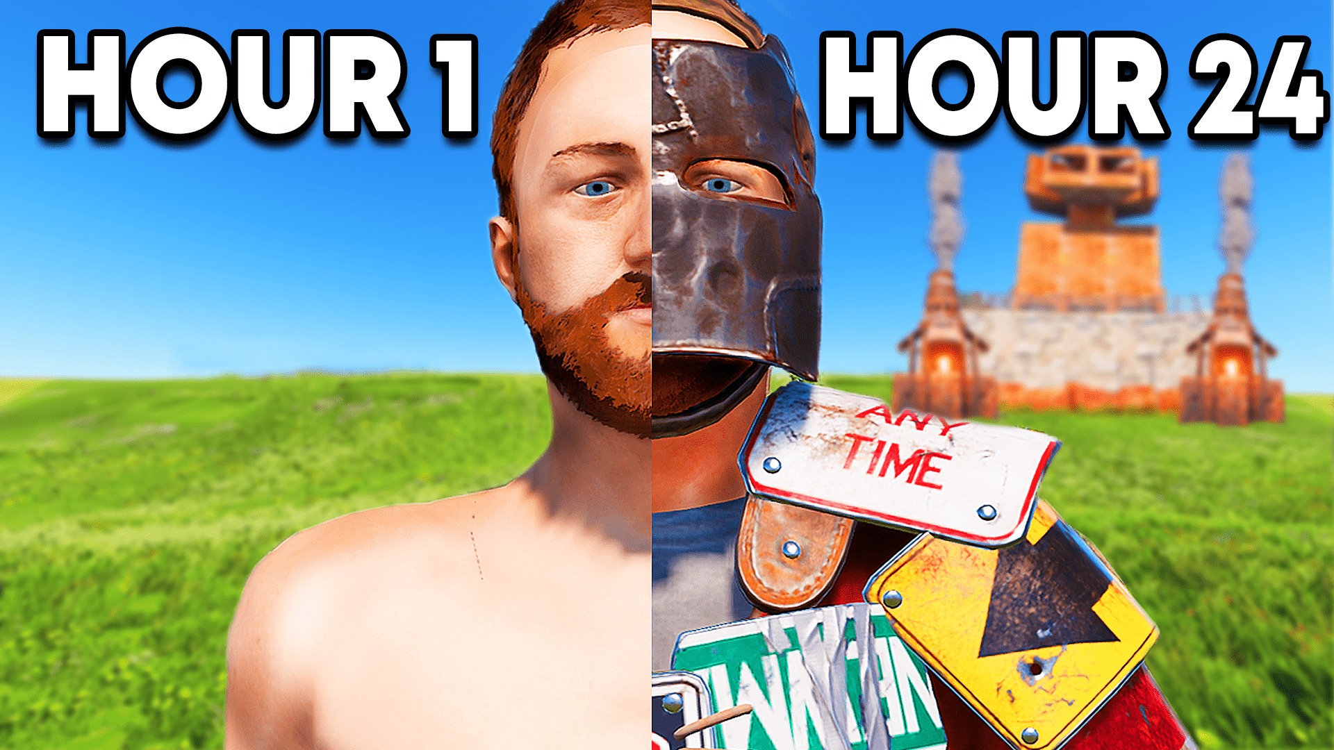 Playing Rust 24 Hours Straight 😂 | Memeio | Facebook