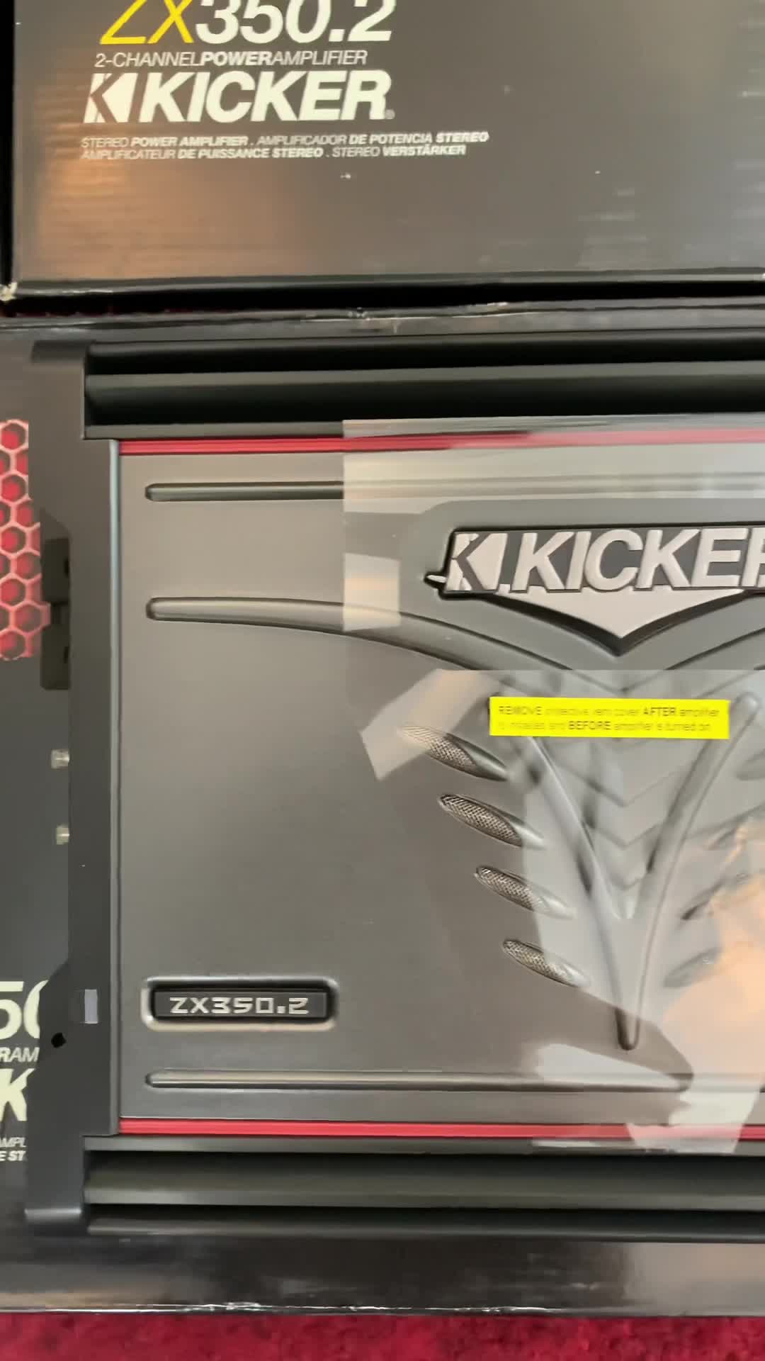 What's inside a Kicker ZX850.4 amplifier?