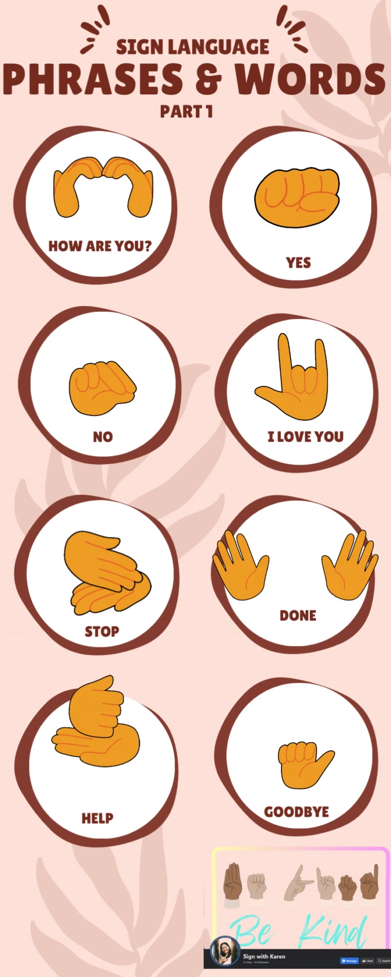 Here are some basic words and phrases in Filipino Sign Language Part 1 ...