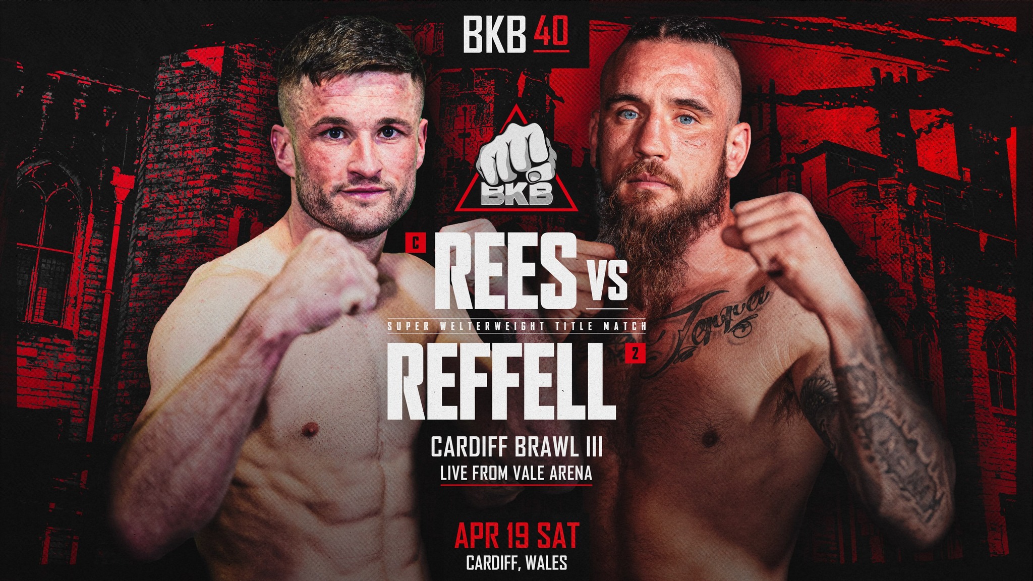 BKB Bare Knuckle Boxing returns to the Land of Dragons! 🏴󠁧󠁢󠁷󠁬󠁳󠁿 After ...