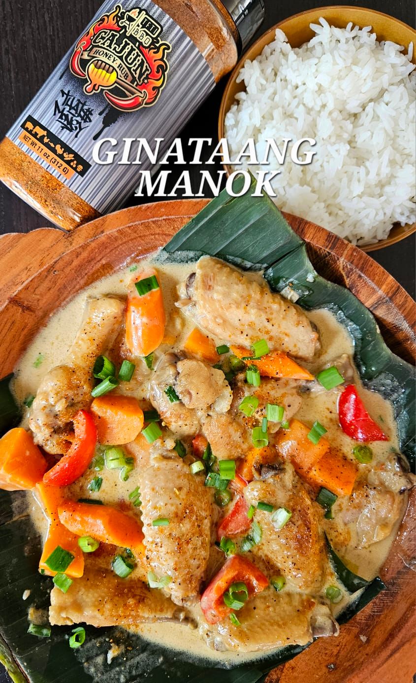 GINATAANG MANOK or Filipino Coconut Milk Chicken with a little twist ...