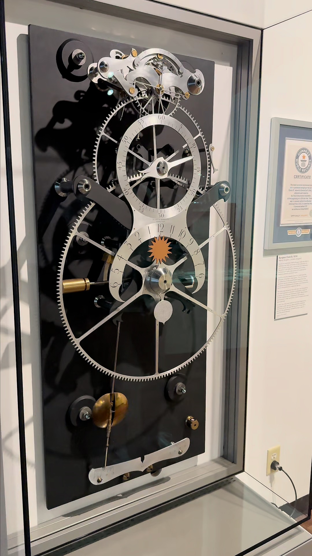 🕰️ NEW ARRIVAL: Burgess Clock B, 1974 - Originally built by Martin ...