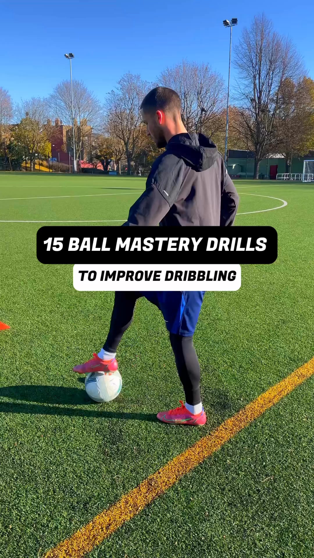 15 Ball Mastery Drills to Try 🔥 #footballtraining #soccertraining ...