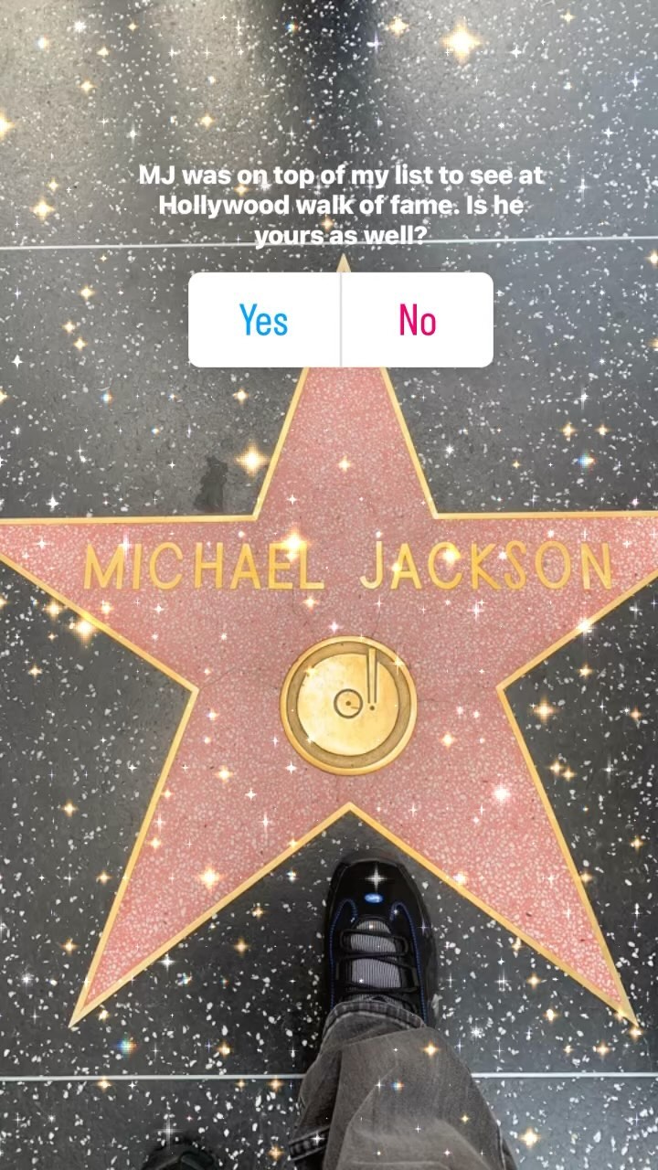 On November 20, 1984, Michael Jackson was honored with a star on
