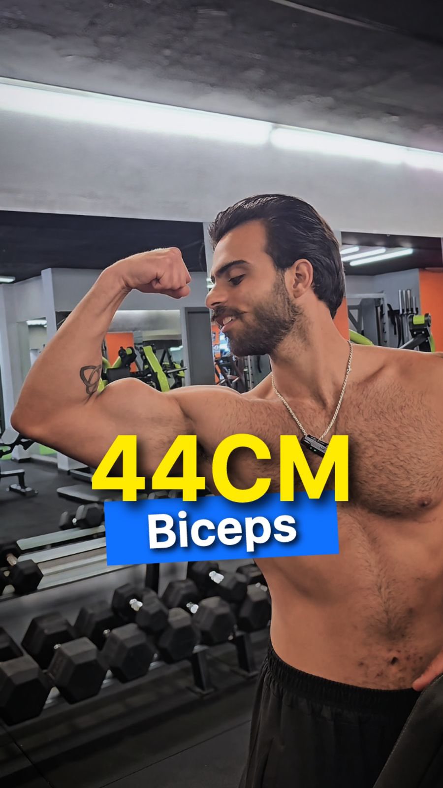 Grow your biceps with these 3 Steps! 44cm is not just a number. It’s ...