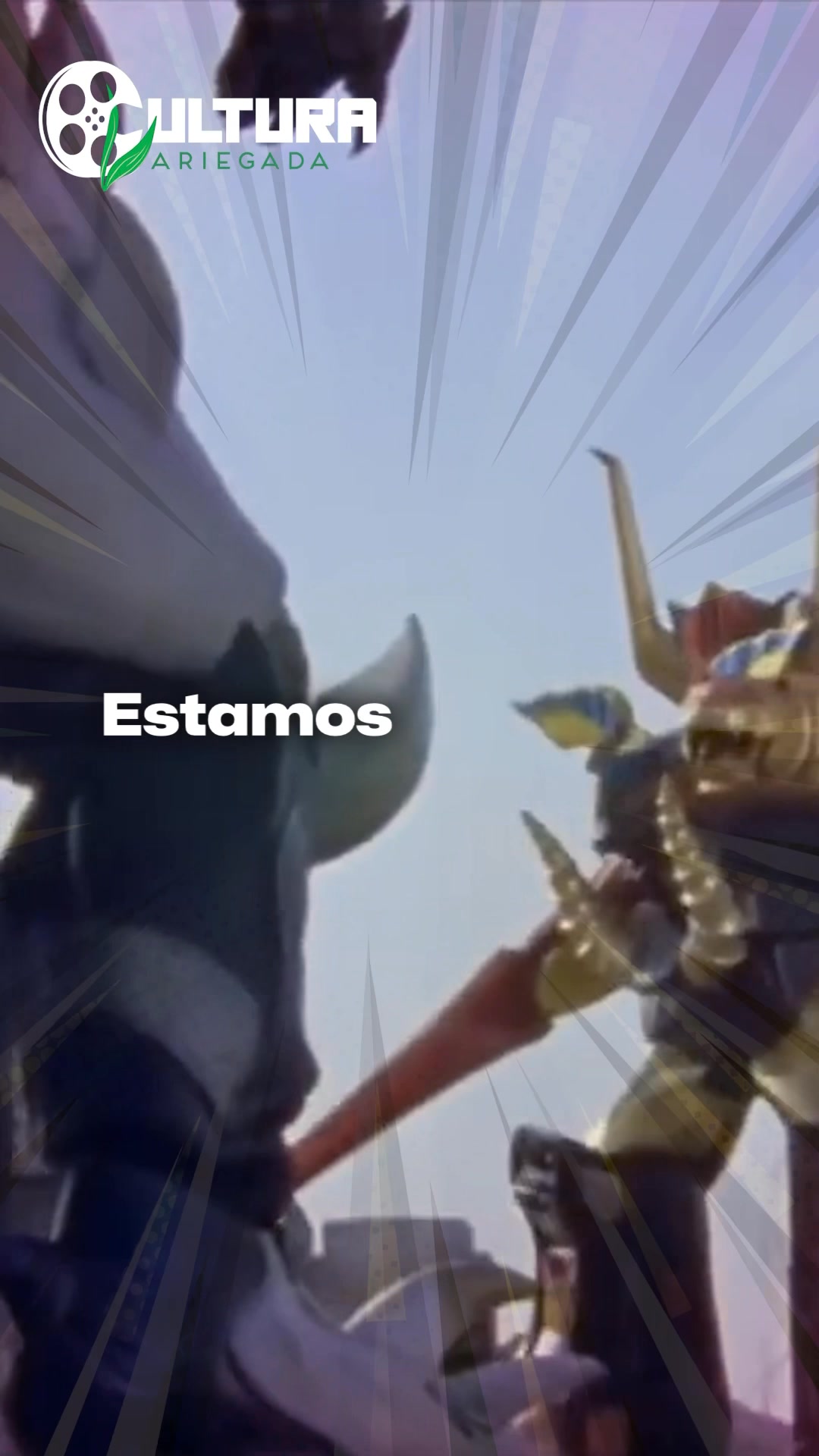 Los Power Rangers pelearon junto a un DIOS cuyo potencial apenas ...