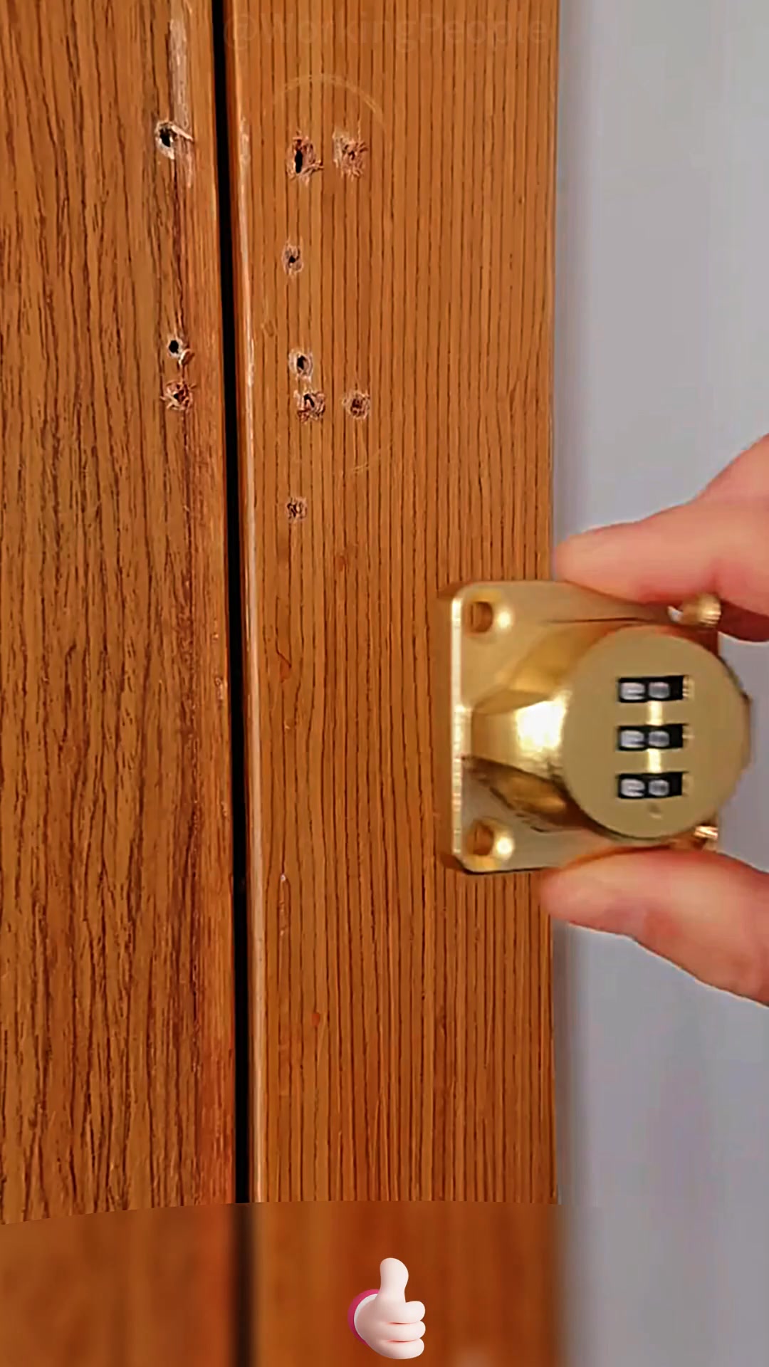 Convenient installation process of the combination lock | Rodney Malone ...