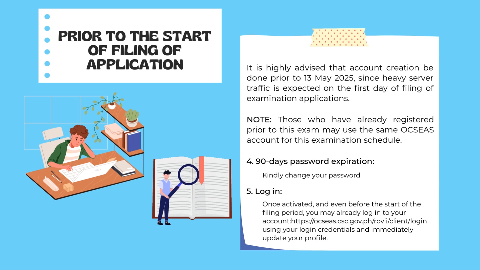Follow these steps in creating an account in CSC eServe. Be guided ...