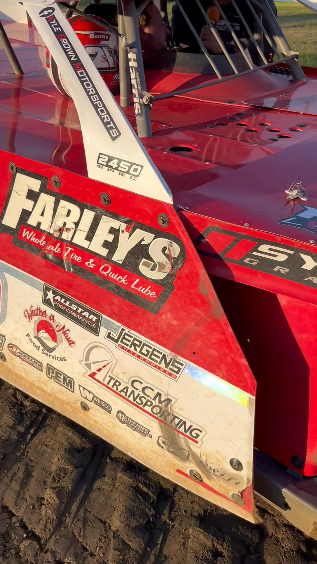 Kyle Brown Motorsports wins FastShafts Heat Race #2 Deer Creek Speedway ...