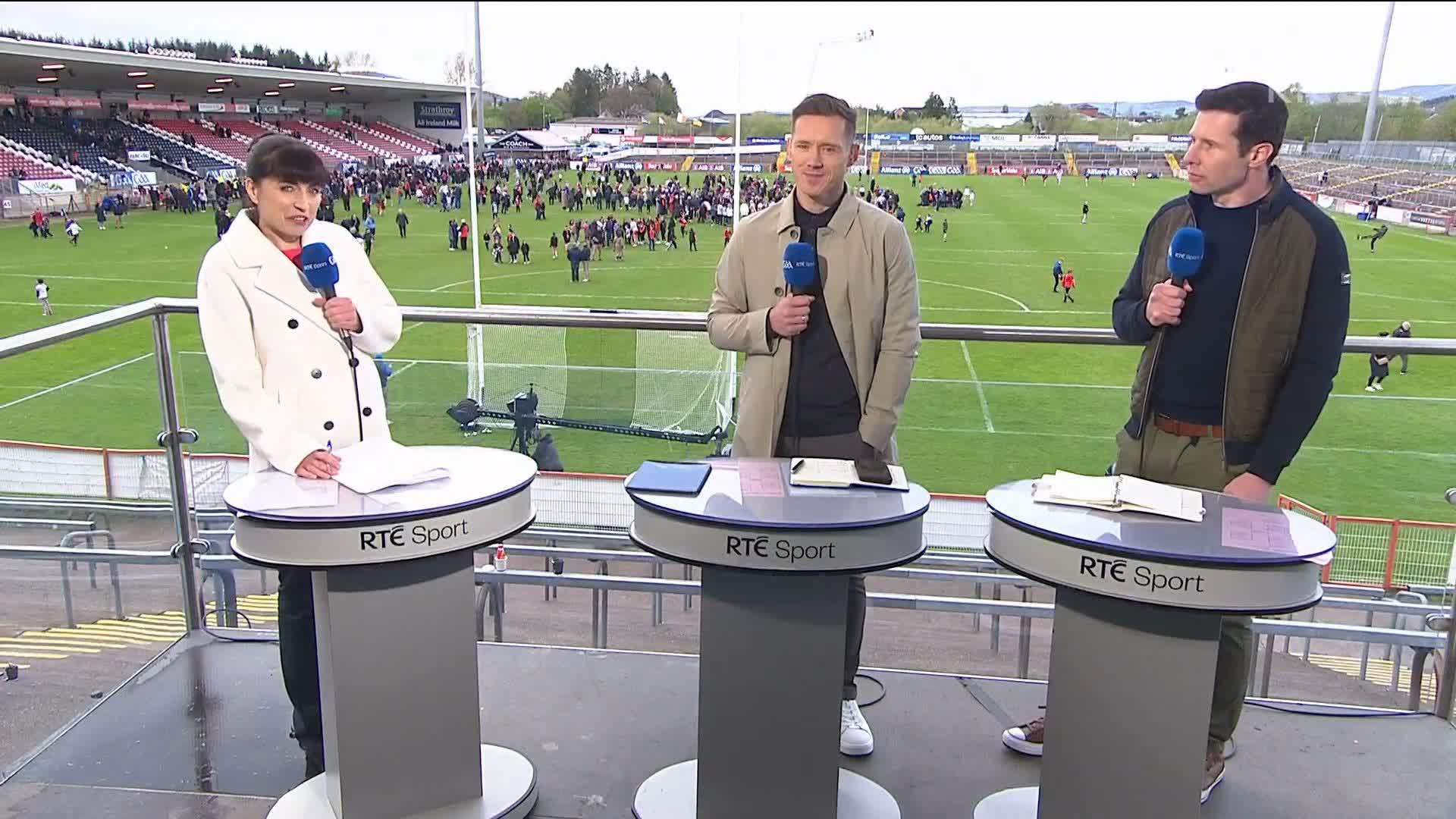 Kieran McGeary and Niall Morgan react to an impressive Tyrone ...
