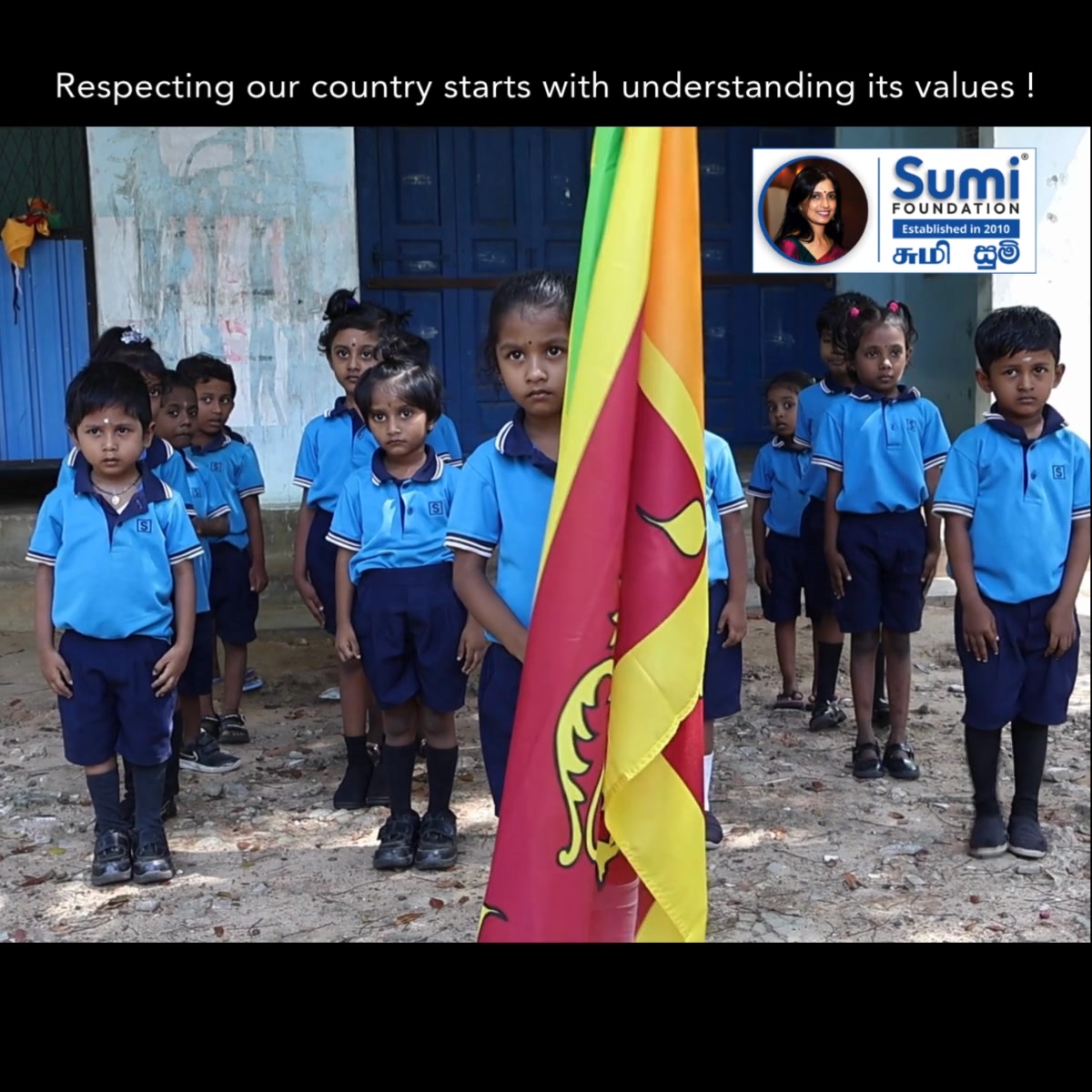 Respecting our country starts with understanding its values !! At Sumi ...