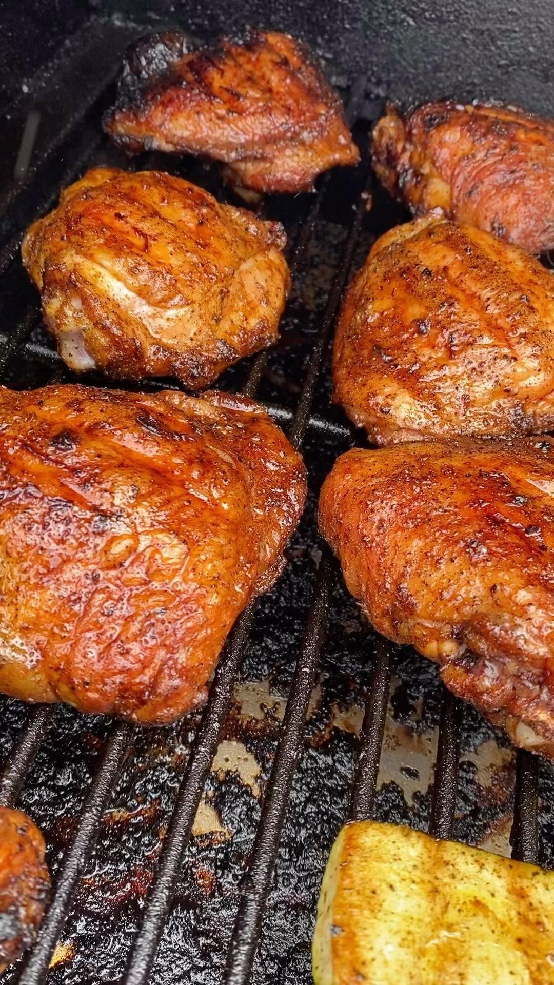 I was at work when my wife sent me this and said her @traegergrills ...