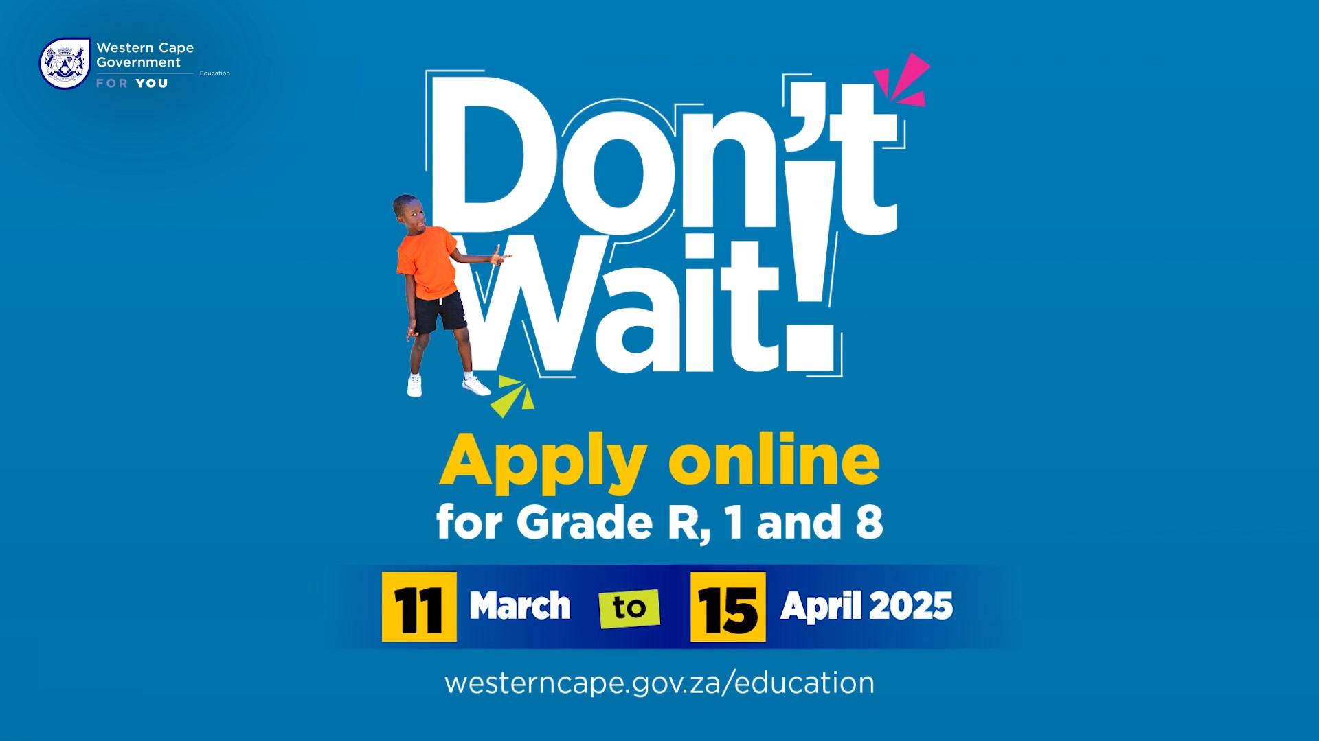Applications for Grade R and 1... - Parow East Primary School | Facebook