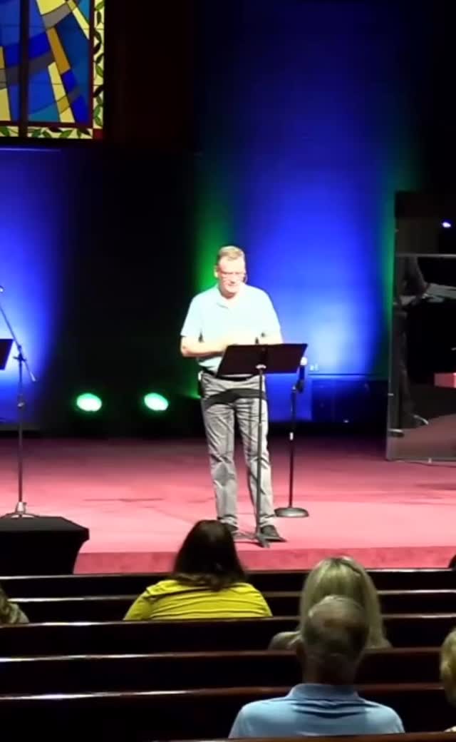 On Sunday, Pastor Steve preached on the story of Samuel learning to ...