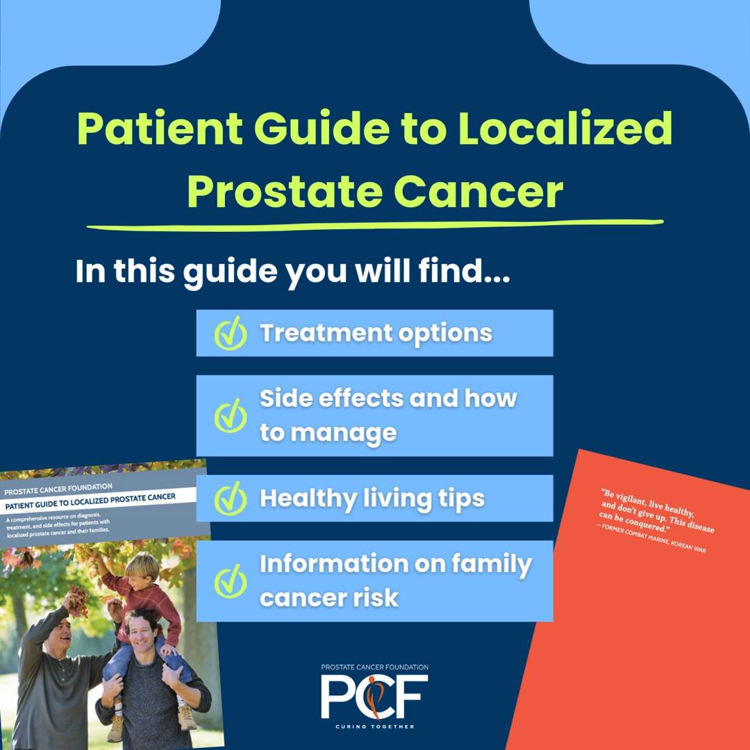 Have you or someone you know been diagnosed with prostate cancer