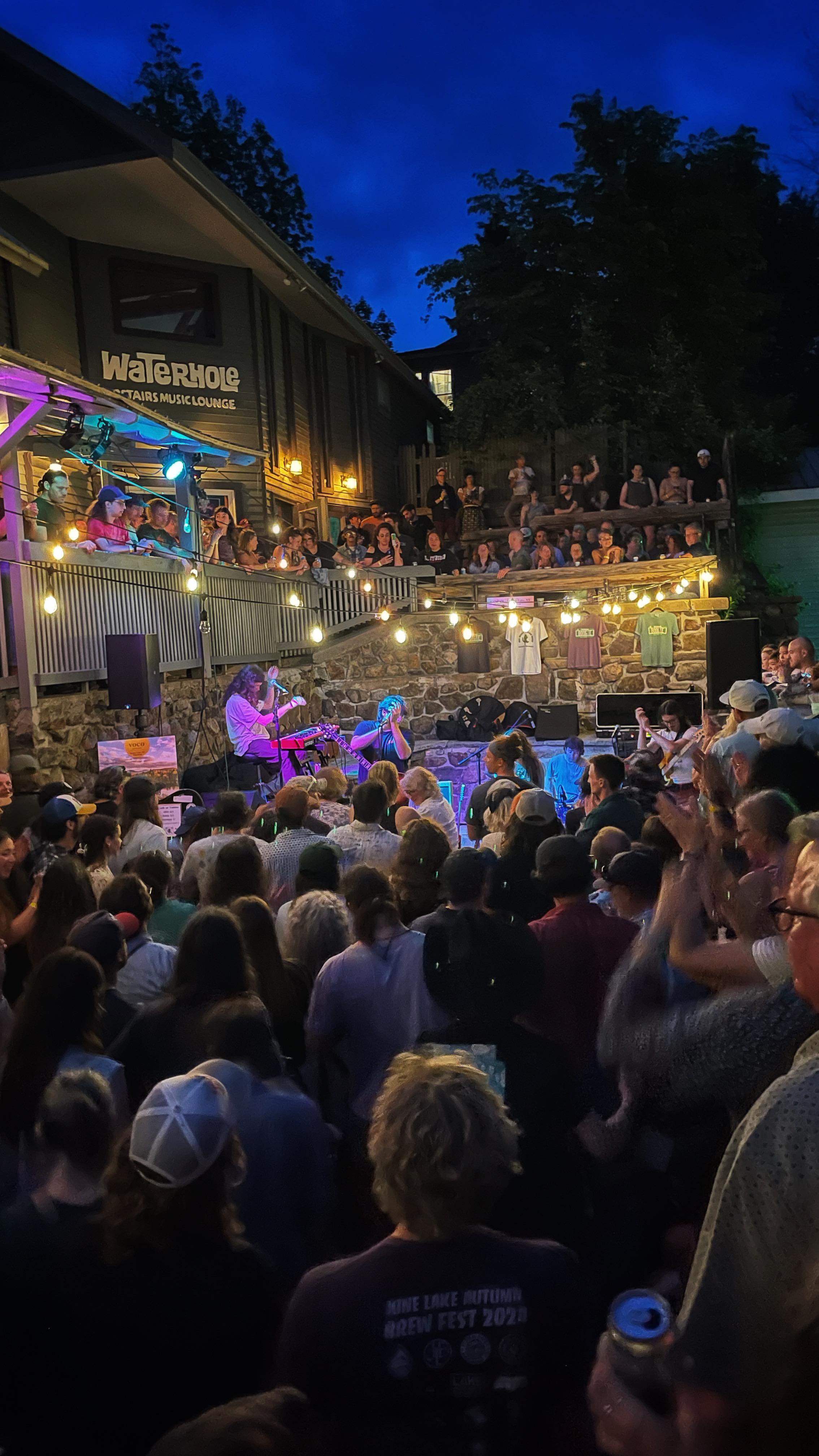 About last night at the Waterhole… 🎶🍻 Patio season officially kicked ...