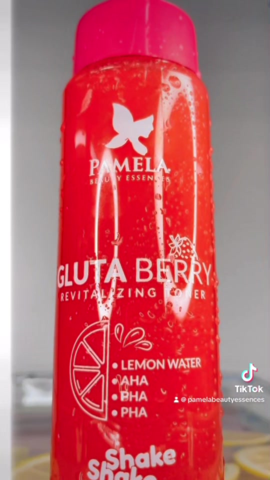 glutathione shake Experience the fun of your skin transformation with every and jiggle of GlutaBerry Shake Shake Toner with Lemon Water!Pamela GlutaBerry Revitalizing Toner w/ strawberry extract, lemon water, + whitening actives Nourishing body lotion mg:20mg X 10pk Video Shows Bodybuilder Suffering