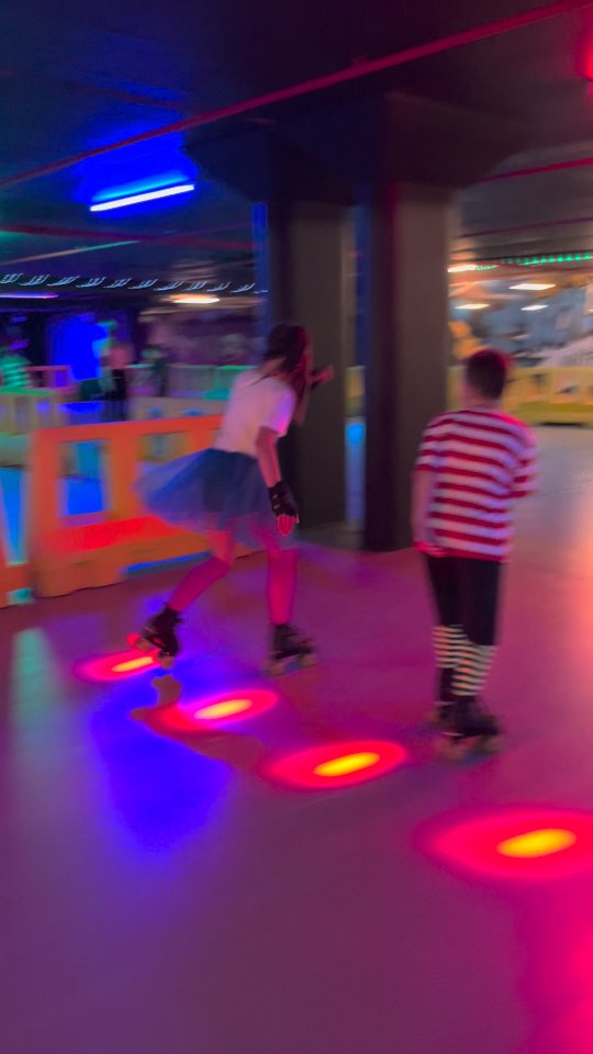 We wanna have fun at Rollercade and still time to go roller skating ...
