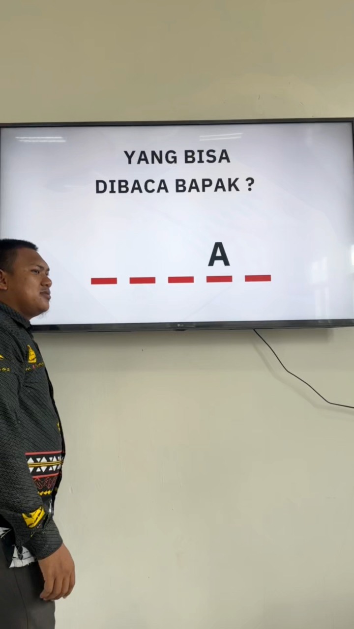 Yang bisa dibaca Bapak ⁉️ #ttscaklontong | Hery Setiawan Natsir | Facebook