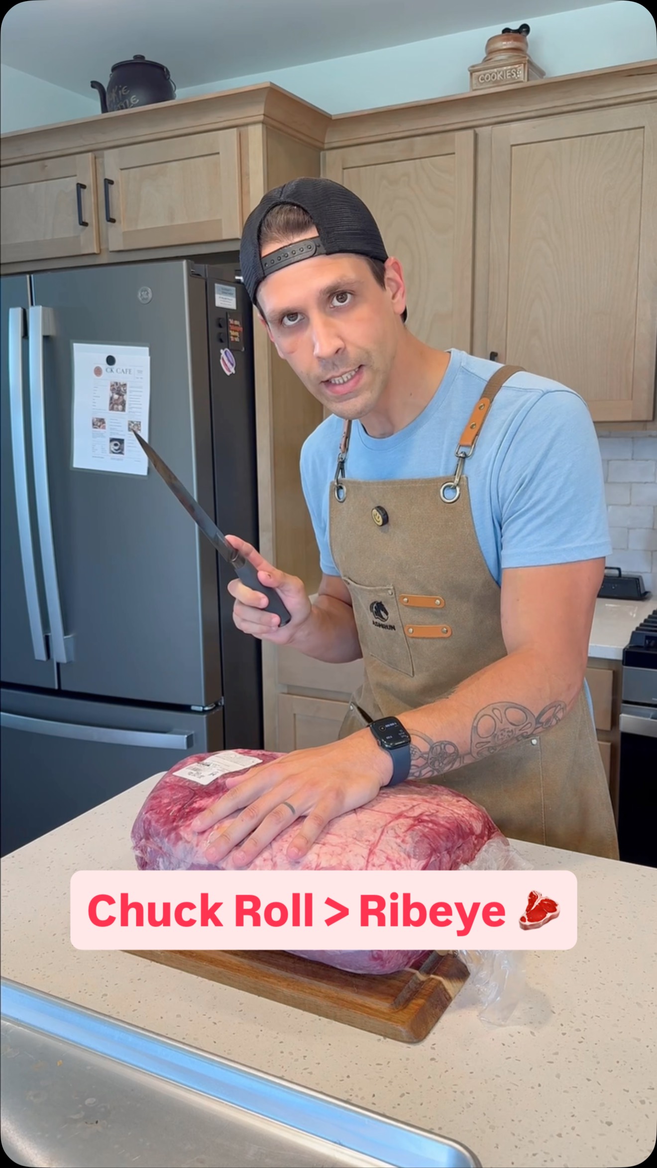 Chuck Roll > Ribeye 🥩 #carnivore #carnivorediet #chuckroll #chucksteak ...