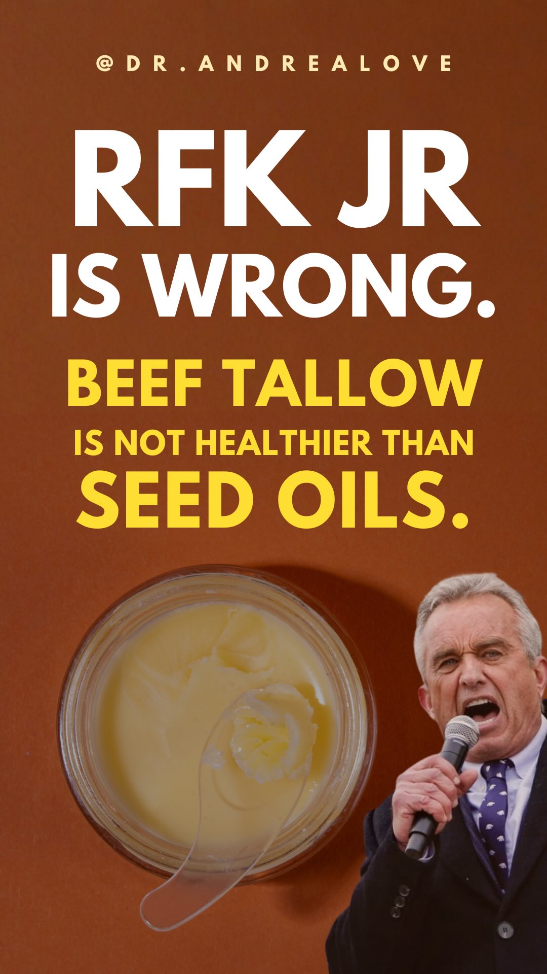 RFK Jr. says beef tallow is healthier than seed oils. He’s wrong. Like ...