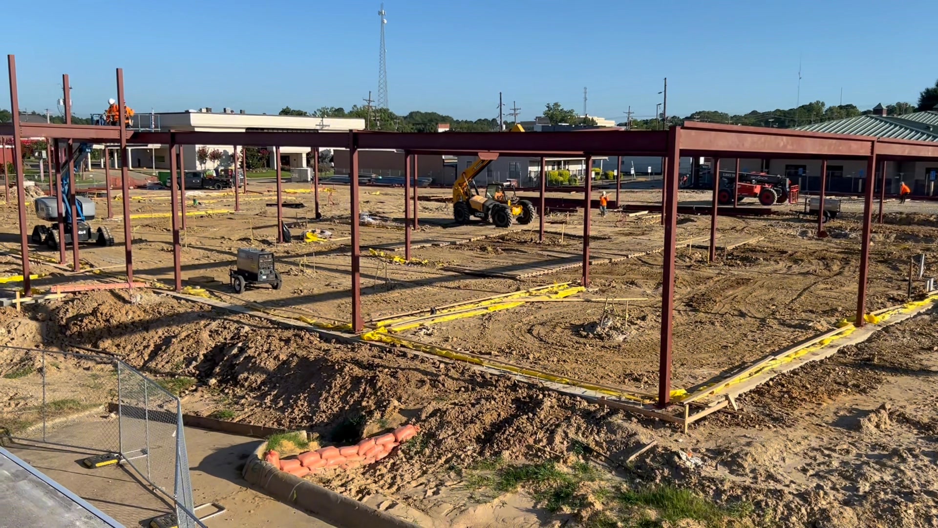 We are making a lot of progress on the new MOB building! Most of the ...
