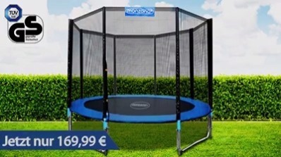 ☀ Sommer-Special ☀, Trampolin Komplett-Set Ø305 cm inkl. Sicherheitsnetz und Einstiegsleiter. Jetzt für nur 169,99 €* 👉 bit.ly/2MzNBo1-Deuba-Trampolin, ✅ * bis 24.06.2019, inkl. MwSt und ve