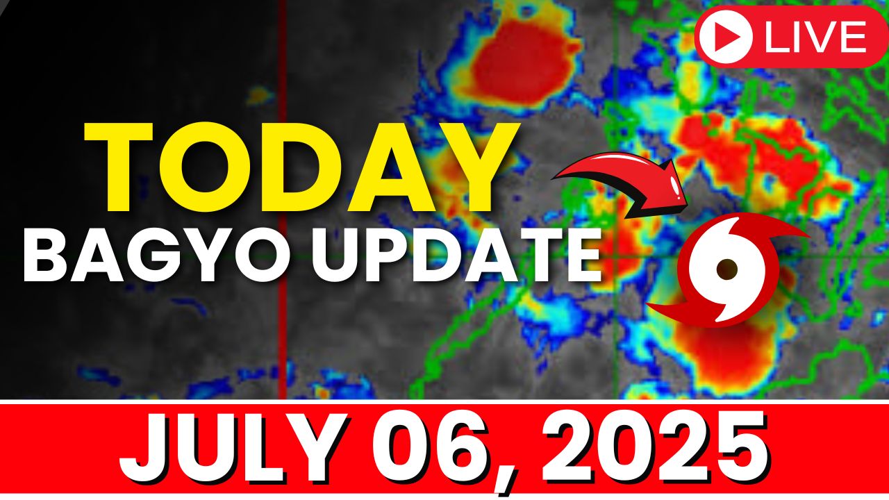 BAGYO UPDATE TODAY JULY 06, 2025 | WEATHER TOMORROW | WEATHER FORECAST ...