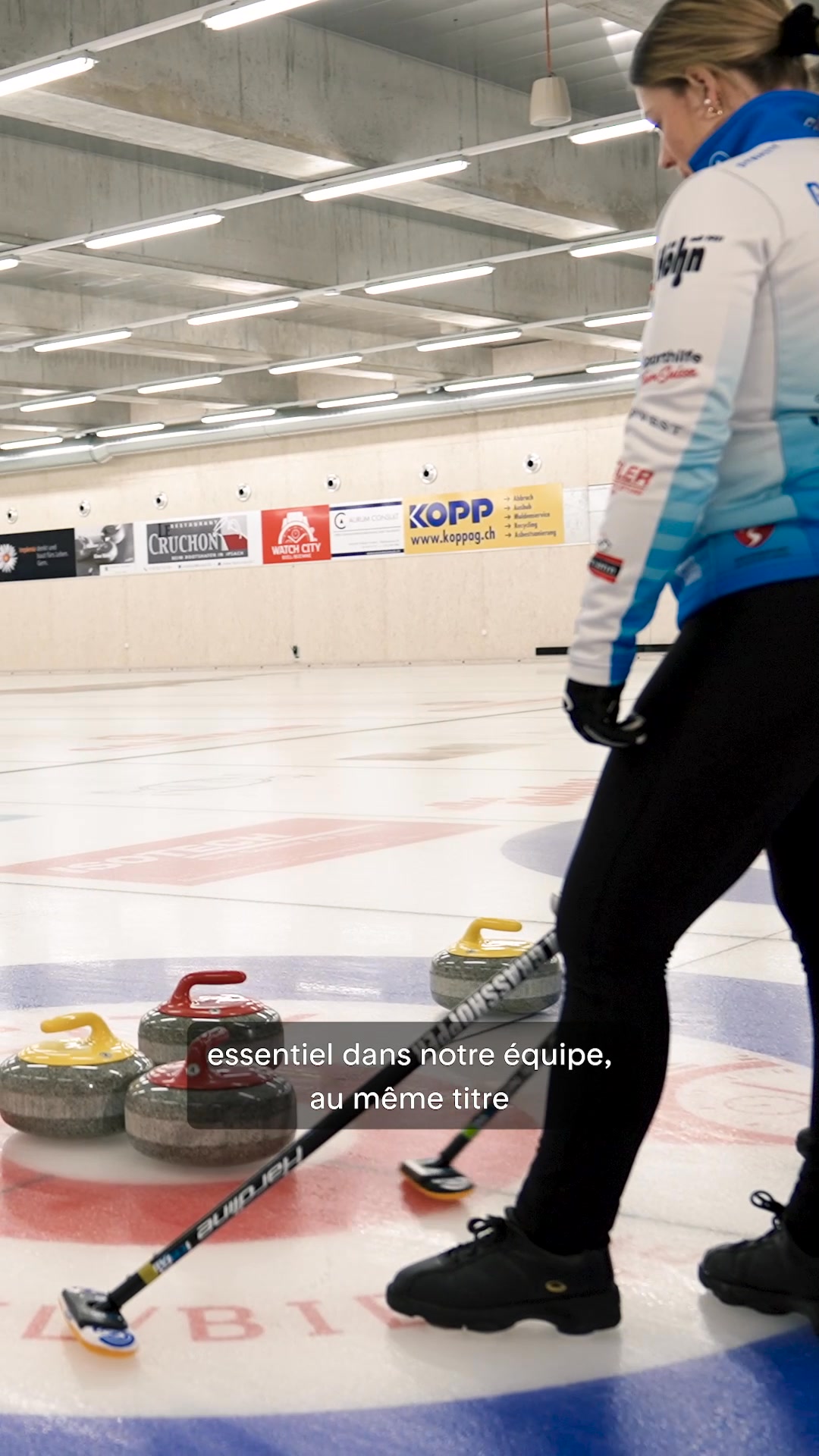 Team Curling zeigt, wie’s geht! 🥌💥 Selina Gafner, Fabienne Rieder ...