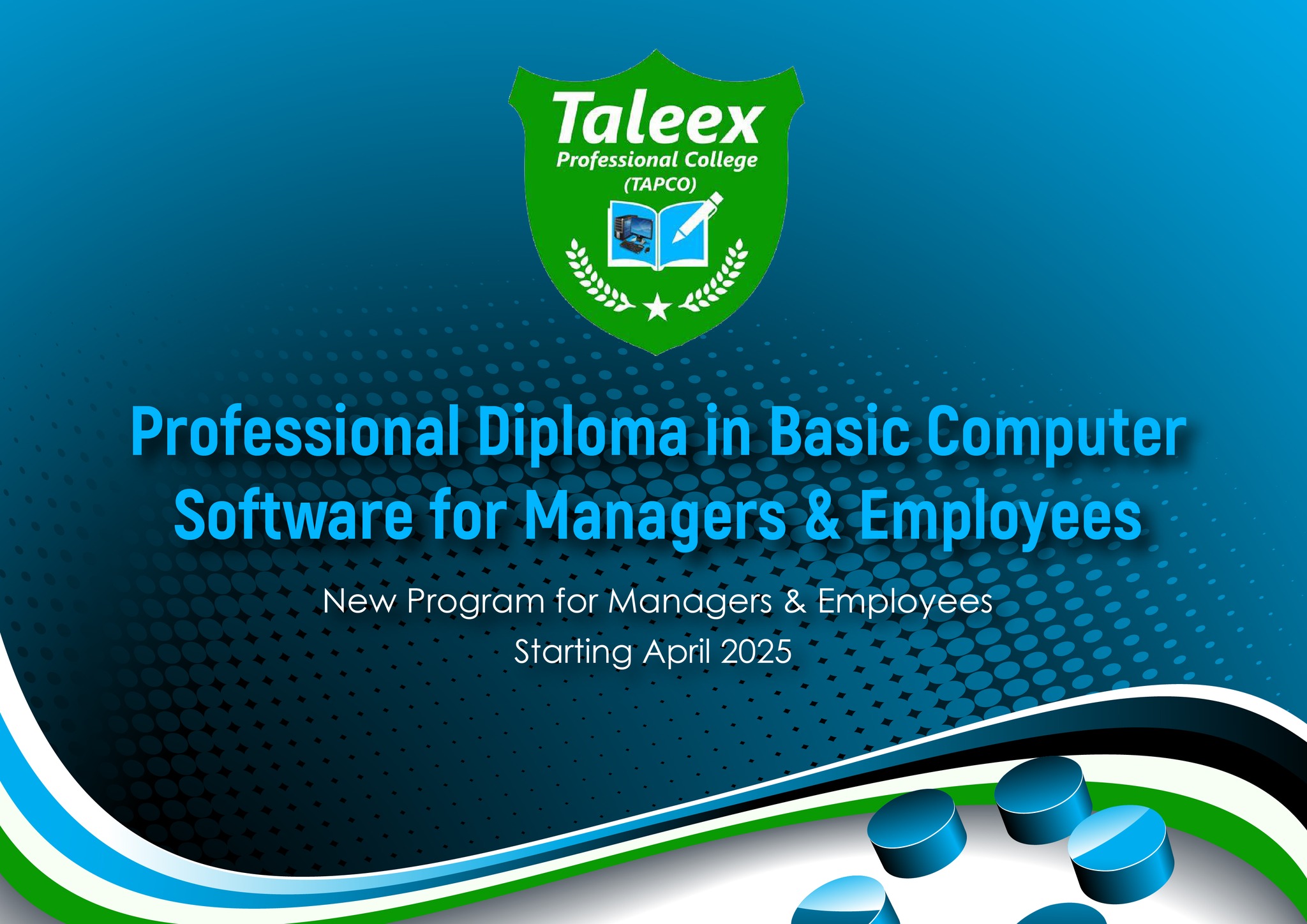 OFFICIALLY ANNOUNCE A NEW... - Taleex Professional College | Facebook